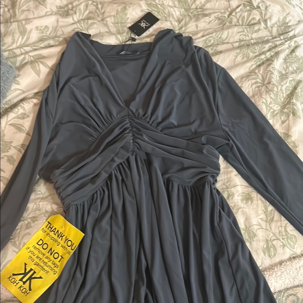Koh Koh Stylish Black Dress